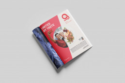 Print Anzeige in einem aufgeschlagenen Magazin f&uuml;r die Anuga